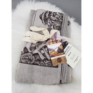 MUSHROOMS Table Runner 17x90 INCHES - Cottagecore Hippie Cottage Decor Cabin